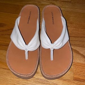 Lucky Brand Women's Lellina Platform Wedge Sandal